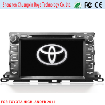 2DIN Car DVD/MP4 Player for Toyota Highlander 2015